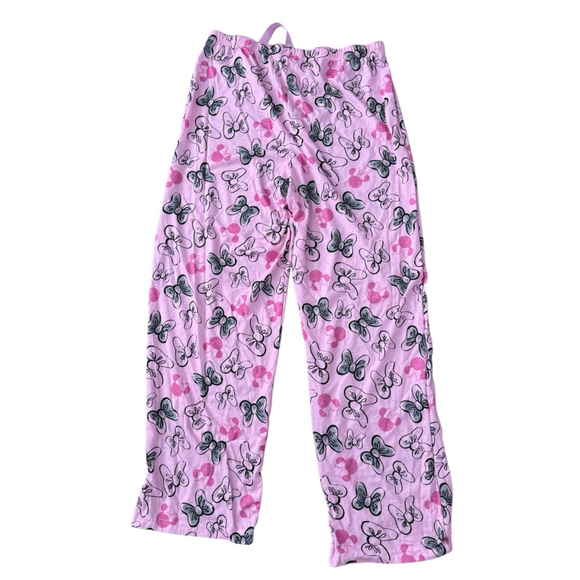 Disney Minnie Mouse Size L Pink Women’s Pajama Pants - Picture 4 of 4